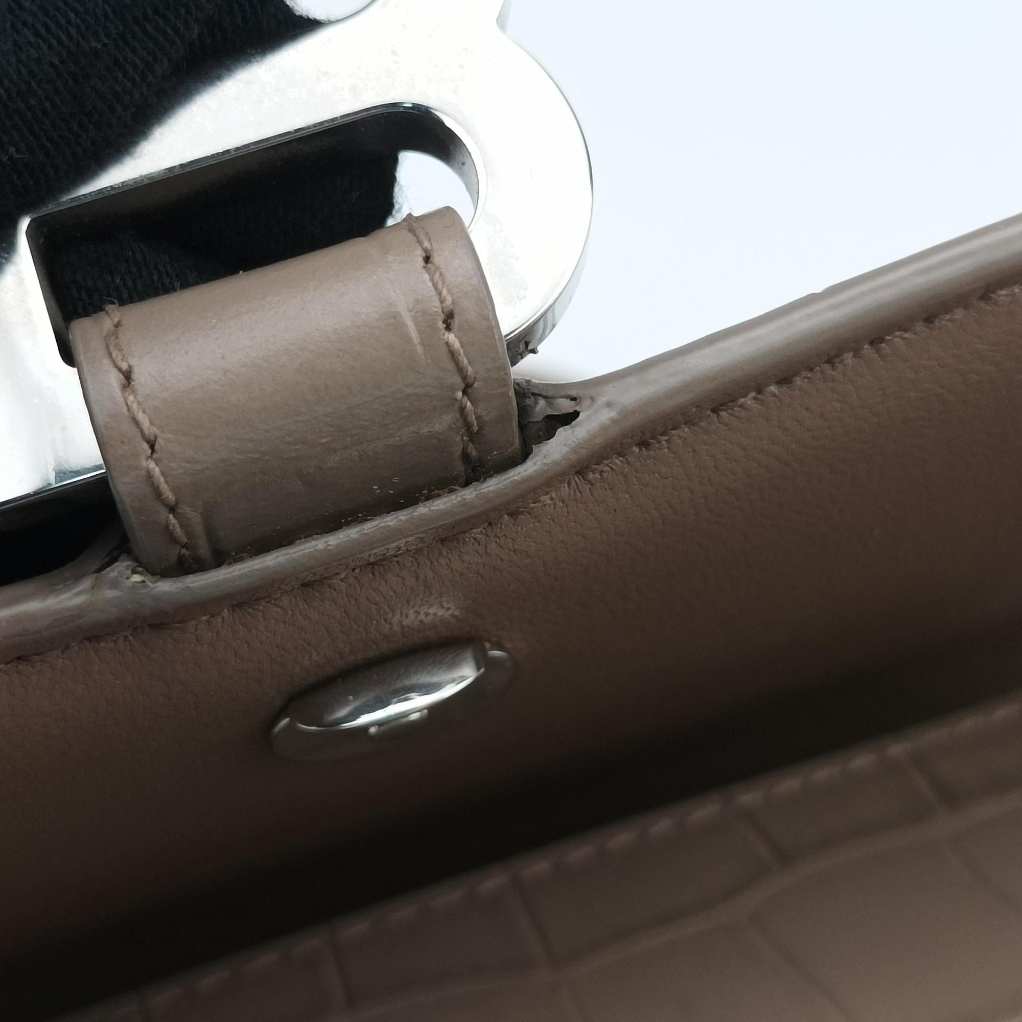 Hourglass Brown leather 593646.1212.U.1317アワーグラス ブラウン レザー 593646.1212.U.1317