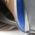 Trapeze Brown×Black×Blue Suede × leather F-VP-0162 F-CU-0162トラペーズミディアム ブラウン×ブラック×ブルー スエード×レザー F-VP-0162 F-CU-0162