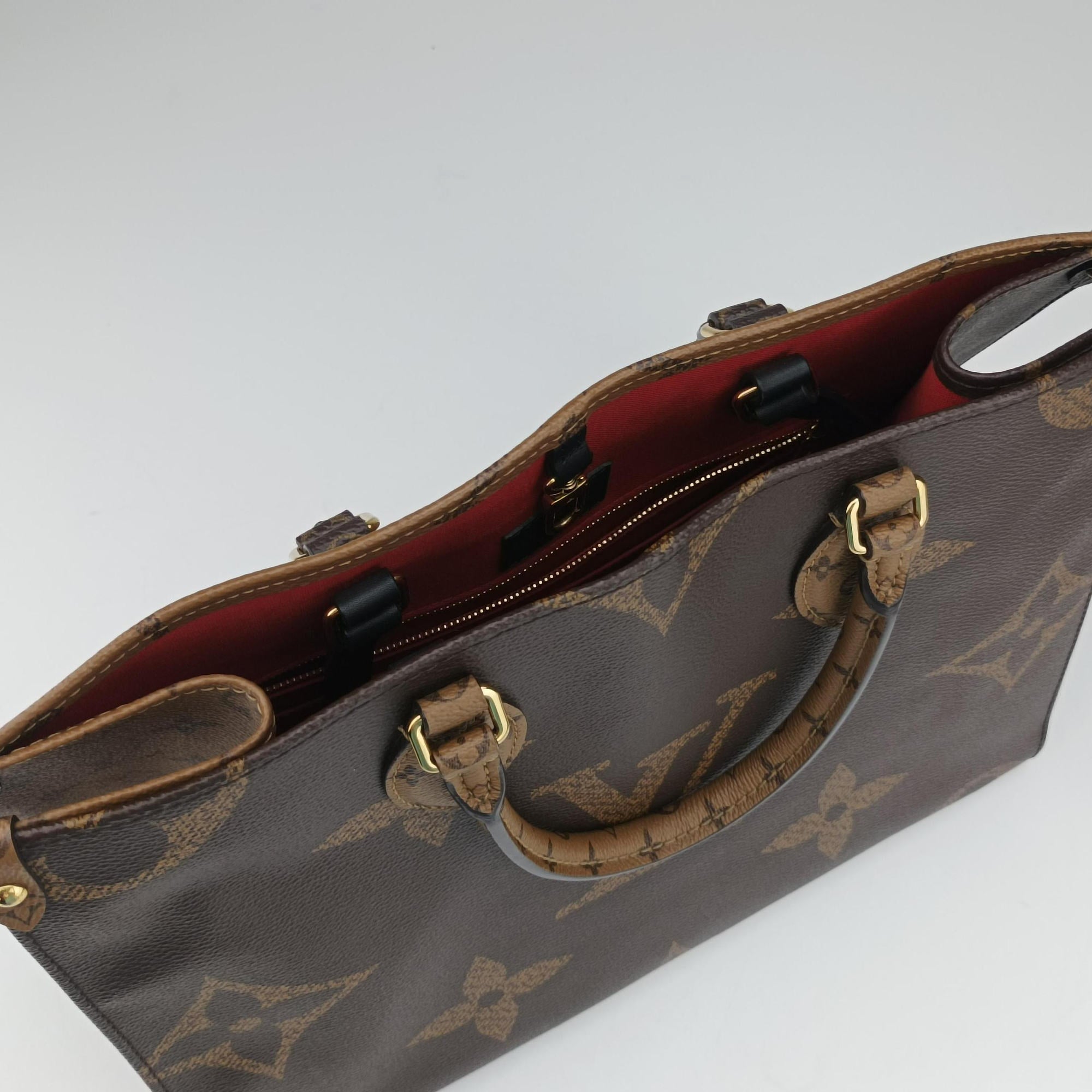 On the Go MM Monogram/Brown Monogram Canvas M45321 IC ChipオンザゴーMM モノグラム/ブラウン モノグラム キャンバス M45321 ICチップ