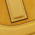Aurock Camera Case Mini Yellow Suede × Leather 8BS058 8BS058 AHSB 219-8241オーロック カメラケースミニ イエロー スエード × レザー 8BS058 8BS058 AHSB 219-8241