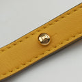 Aurock Camera Case Mini Yellow Suede × Leather 8BS058 8BS058 AHSB 219-8241オーロック カメラケースミニ イエロー スエード × レザー 8BS058 8BS058 AHSB 219-8241