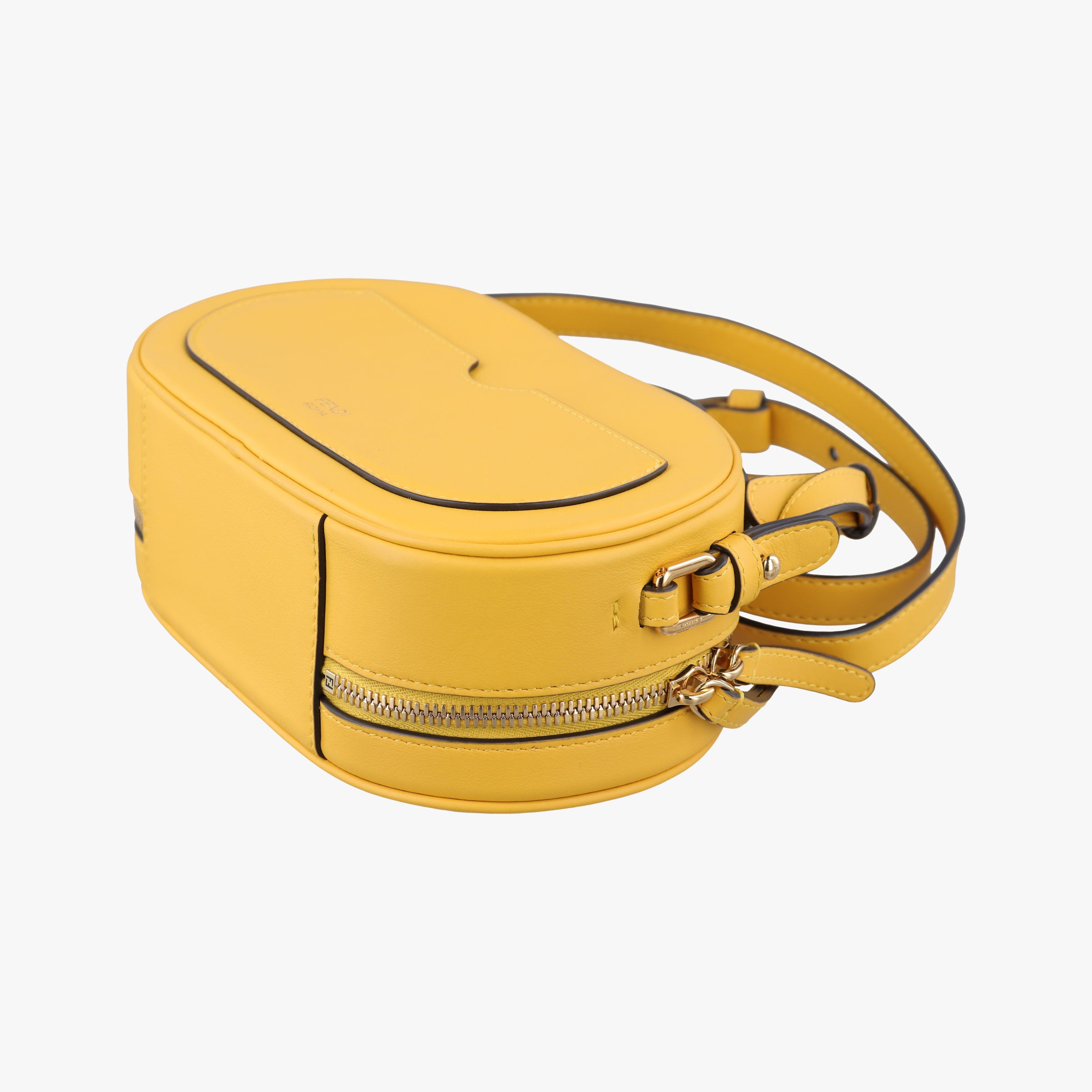 Aurock Camera Case Mini Yellow Suede × Leather 8BS058 8BS058 AHSB 219-8241オーロック カメラケースミニ イエロー スエード × レザー 8BS058 8BS058 AHSB 219-8241