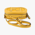 Aurock Camera Case Mini Yellow Suede × Leather 8BS058 8BS058 AHSB 219-8241オーロック カメラケースミニ イエロー スエード × レザー 8BS058 8BS058 AHSB 219-8241