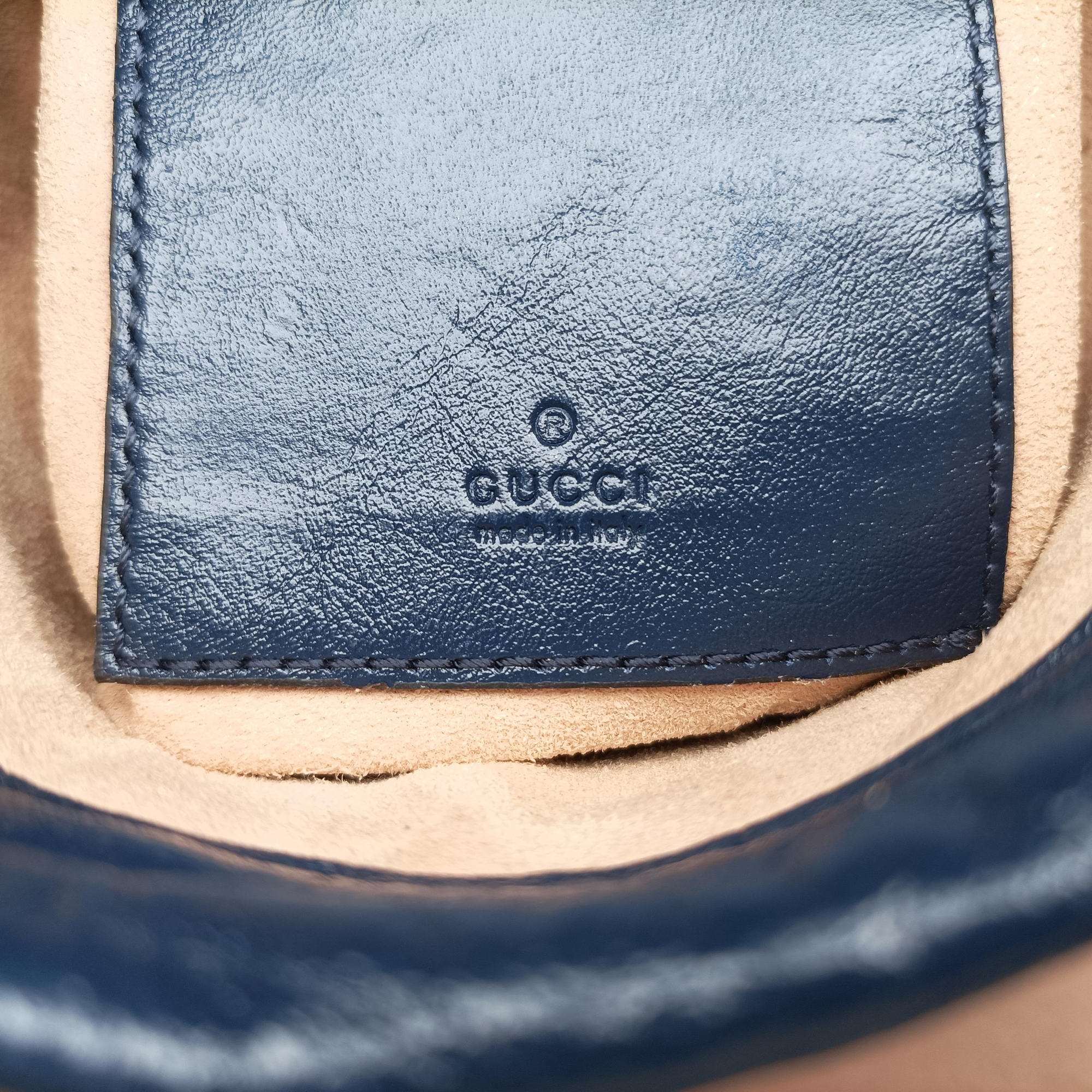 GG Marmont Blue Leather 573817 GGマーモント ブルー レザー 573817 