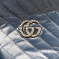 GG Marmont Blue Leather 573817 GGマーモント ブルー レザー 573817 