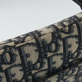 Saddle Navy×grey Jacquard × Leather 05-RU-1108サドル ネイビー×グレー ジャガード×レザー 05-RU-1108