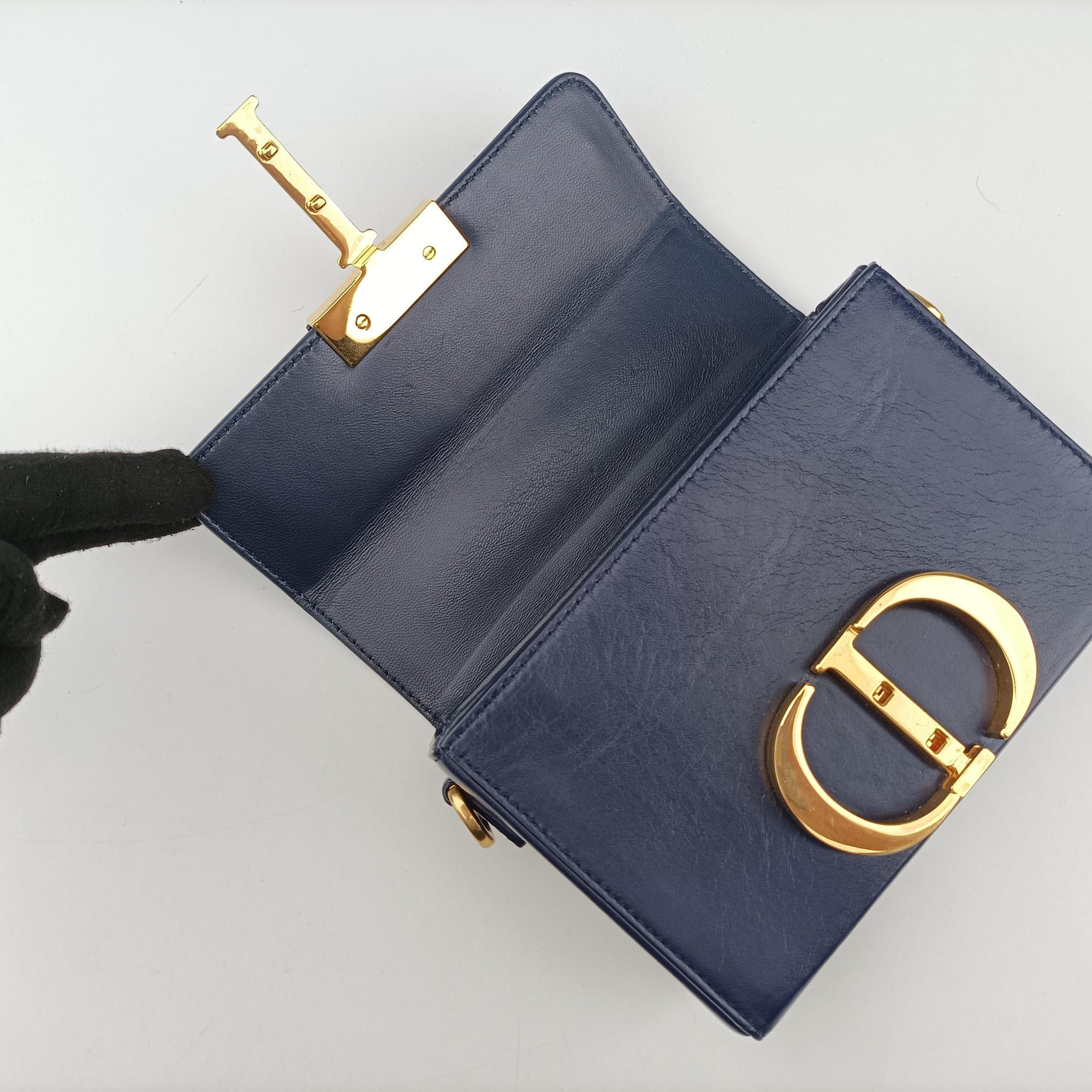 30 MONTAIGNE Navy Leather 01-RU-0199 IC Chip30 モンテーニュ ネイビー レザー 01-RU-0199 ICチップ