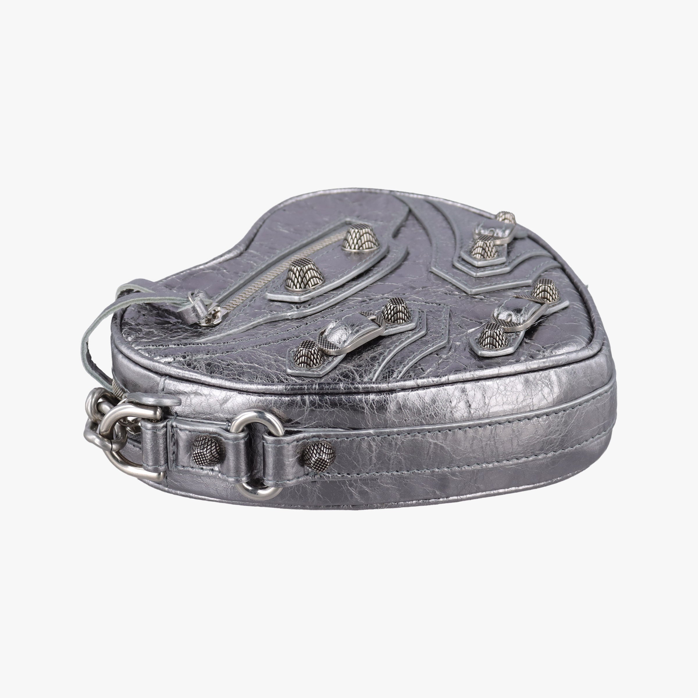 Heart mini Silver Lambskin 722781.8103.P.000959ハート ミニ シルバー ラムスキン 722781.8103.P.000959