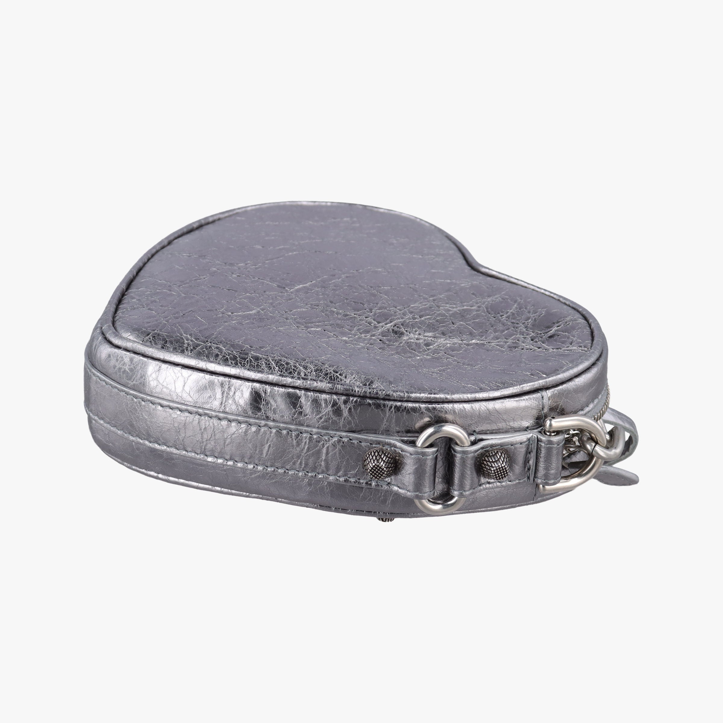 Heart mini Silver Lambskin 722781.8103.P.000959ハート ミニ シルバー ラムスキン 722781.8103.P.000959