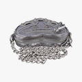 Heart mini Silver Lambskin 722781.8103.P.000959ハート ミニ シルバー ラムスキン 722781.8103.P.000959