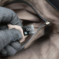 GG Supreme Flat Messenger Brown PVC coated canvas×Leather 406374 I024470216GGスプリーム フラット メッセンジャー ブラウン PVCコーティングキャンバス×レザー 406374 I024470216