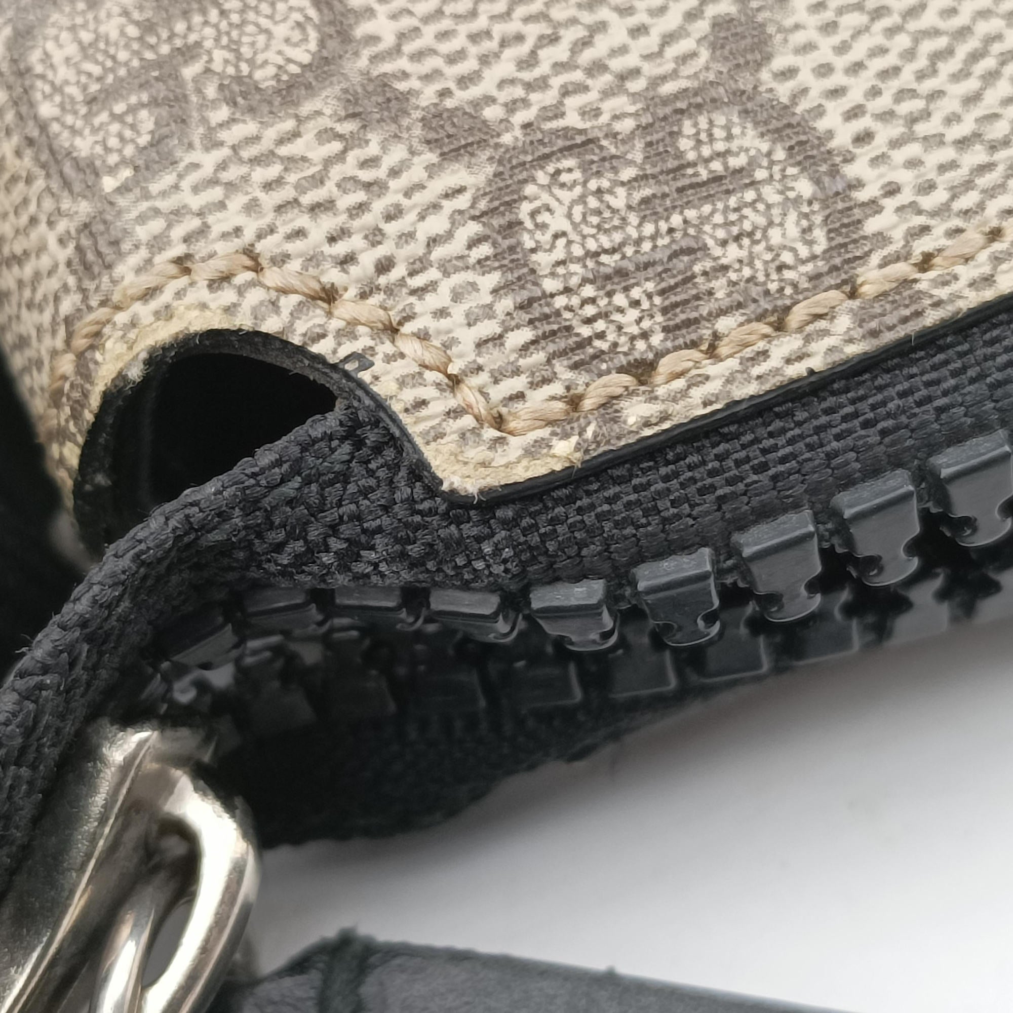GG Supreme Flat Messenger Brown PVC coated canvas×Leather 406374 I024470216GGスプリーム フラット メッセンジャー ブラウン PVCコーティングキャンバス×レザー 406374 I024470216