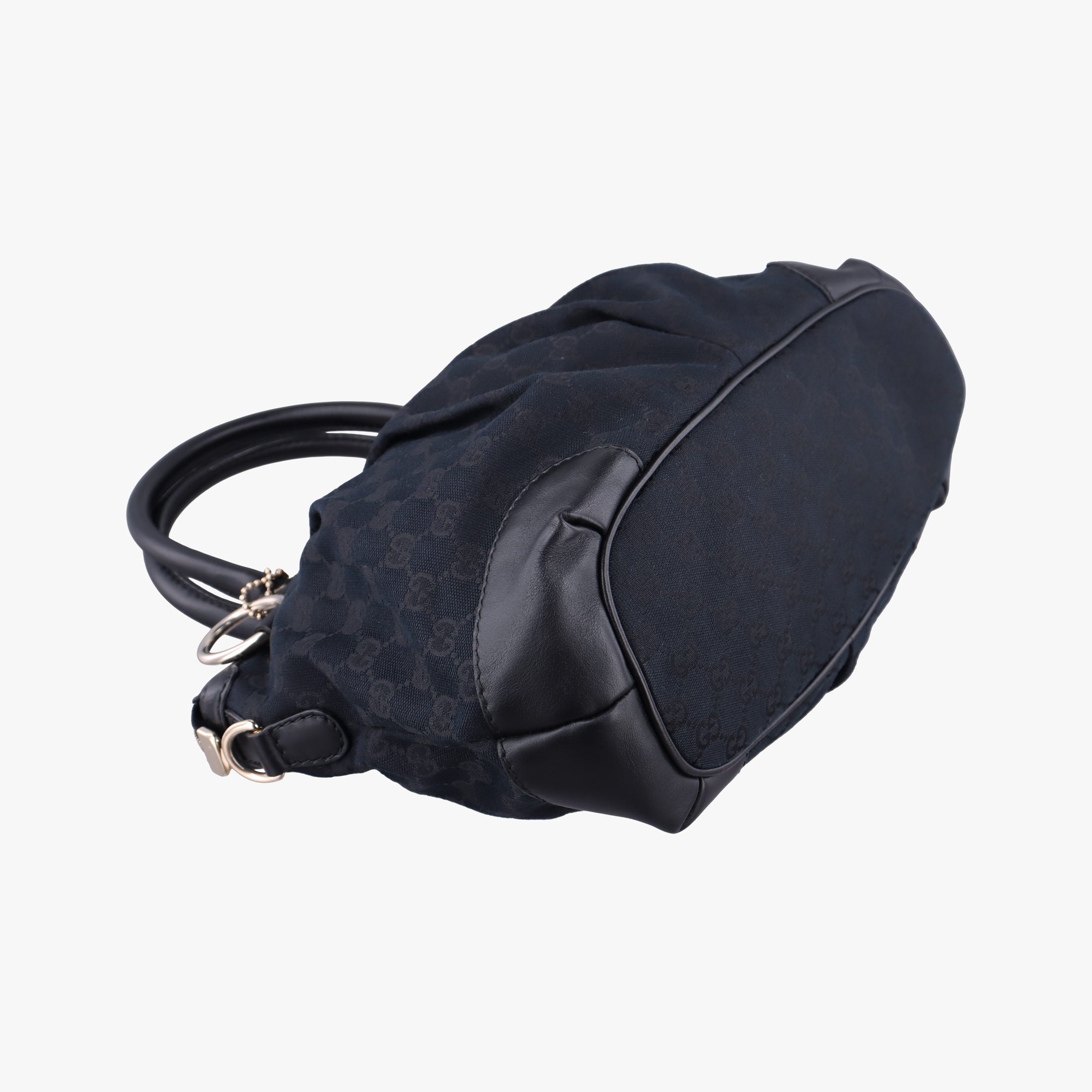 Sukey Black Canvas×Leather 247902 F012502303スーキー ブラック キャンバス×レザー 247902 F012502303