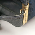 Trotter Navy Oblique Jacquard Canvas × Leather トロッター ネイビー ジャガードキャンバス × レザー 