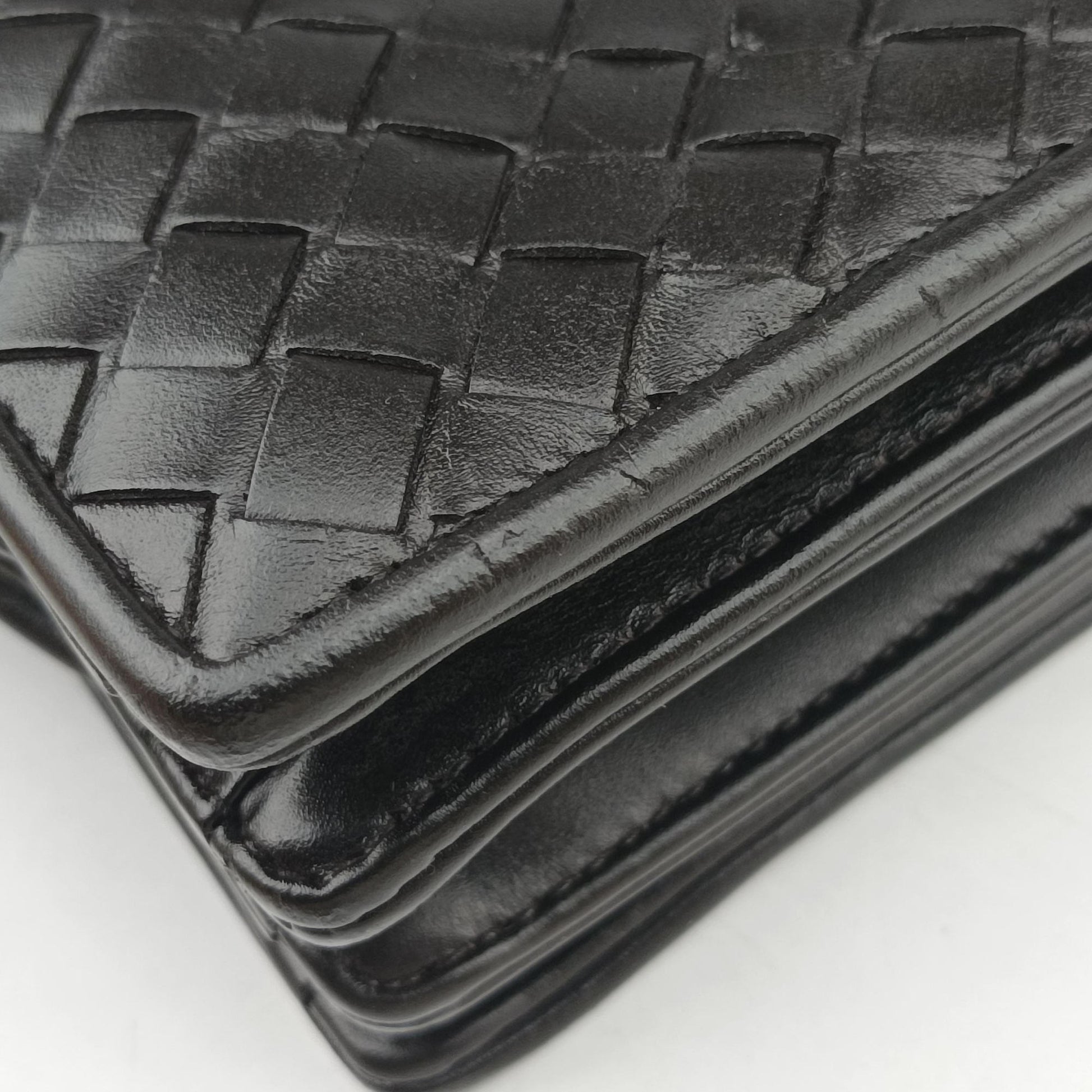 Intrecciato Brown lambskin B04463068Fイントレチャート ブラウン ラムスキン B04463068F