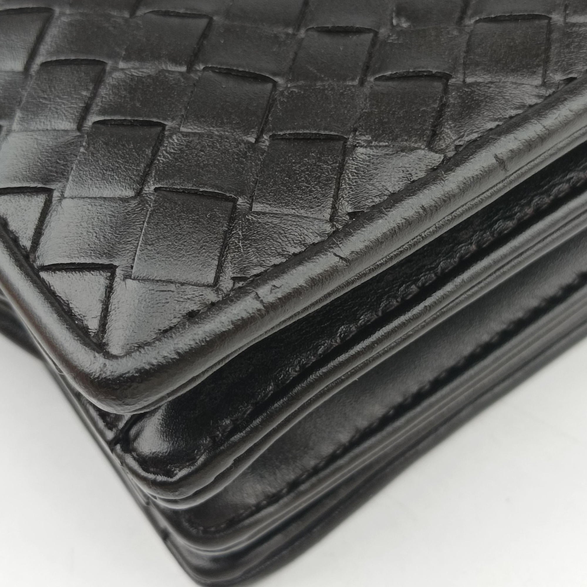 Intrecciato Brown lambskin B04463068Fイントレチャート ブラウン ラムスキン B04463068F
