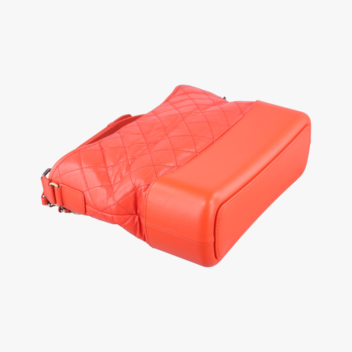 Secondhand Chanel GABRIELLE Orange lambskin A93824 shoulderbag | stylenewstar