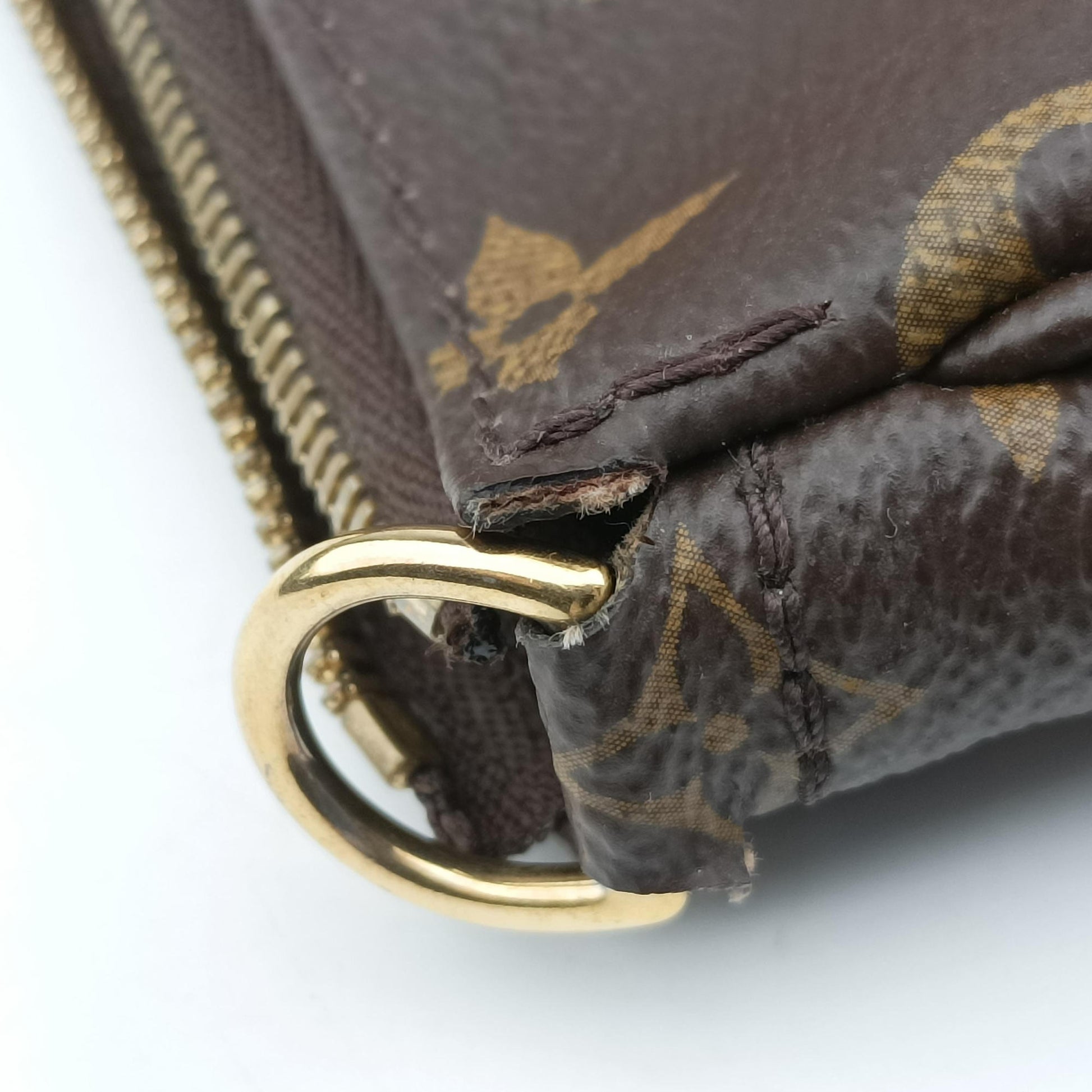 Multi Pochette Accessoir brown×khaki Monogram Canvas M44813 IC Chipミュルティ ポシェット アクセソワール モノグラム/ブラウン×カーキ モノグラムキャンバス M44813 ICチップ