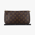Multi Pochette Accessoir brown×khaki Monogram Canvas M44813 IC Chipミュルティ ポシェット アクセソワール モノグラム/ブラウン×カーキ モノグラムキャンバス M44813 ICチップ