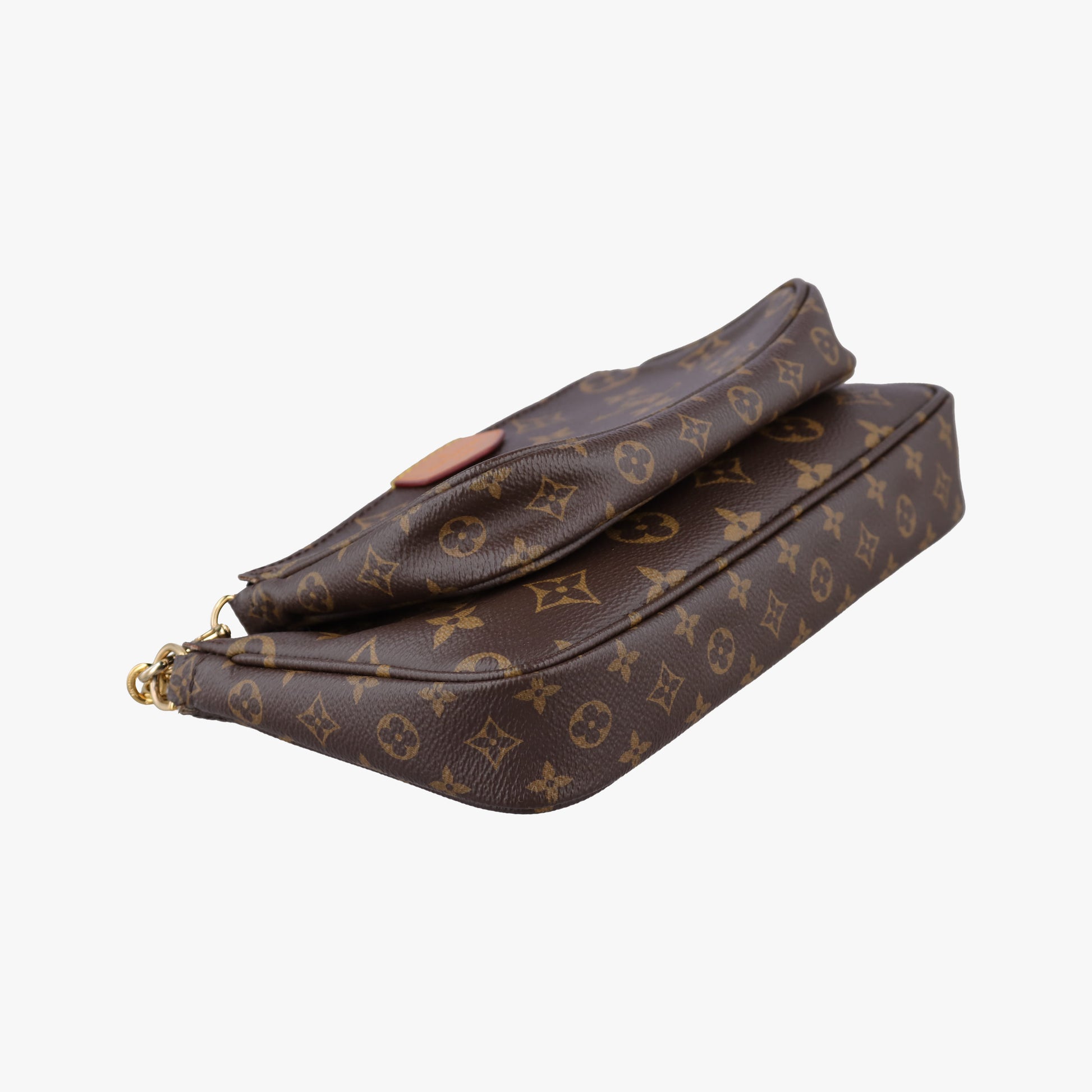 Multi Pochette Accessoir brown×khaki Monogram Canvas M44813 IC Chipミュルティ ポシェット アクセソワール モノグラム/ブラウン×カーキ モノグラムキャンバス M44813 ICチップ