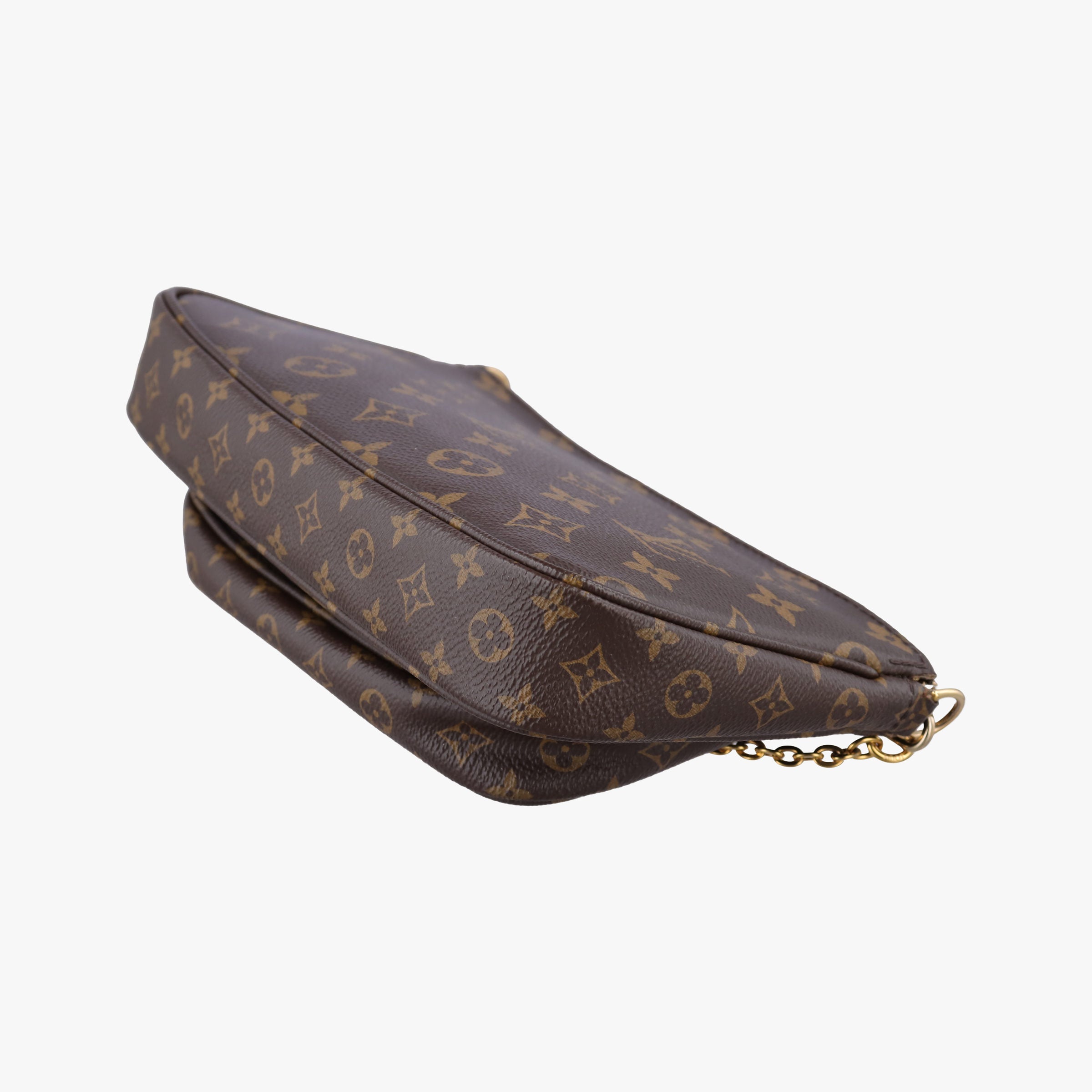 Multi Pochette Accessoir brown×khaki Monogram Canvas M44813 IC Chipミュルティ ポシェット アクセソワール モノグラム/ブラウン×カーキ モノグラムキャンバス M44813 ICチップ