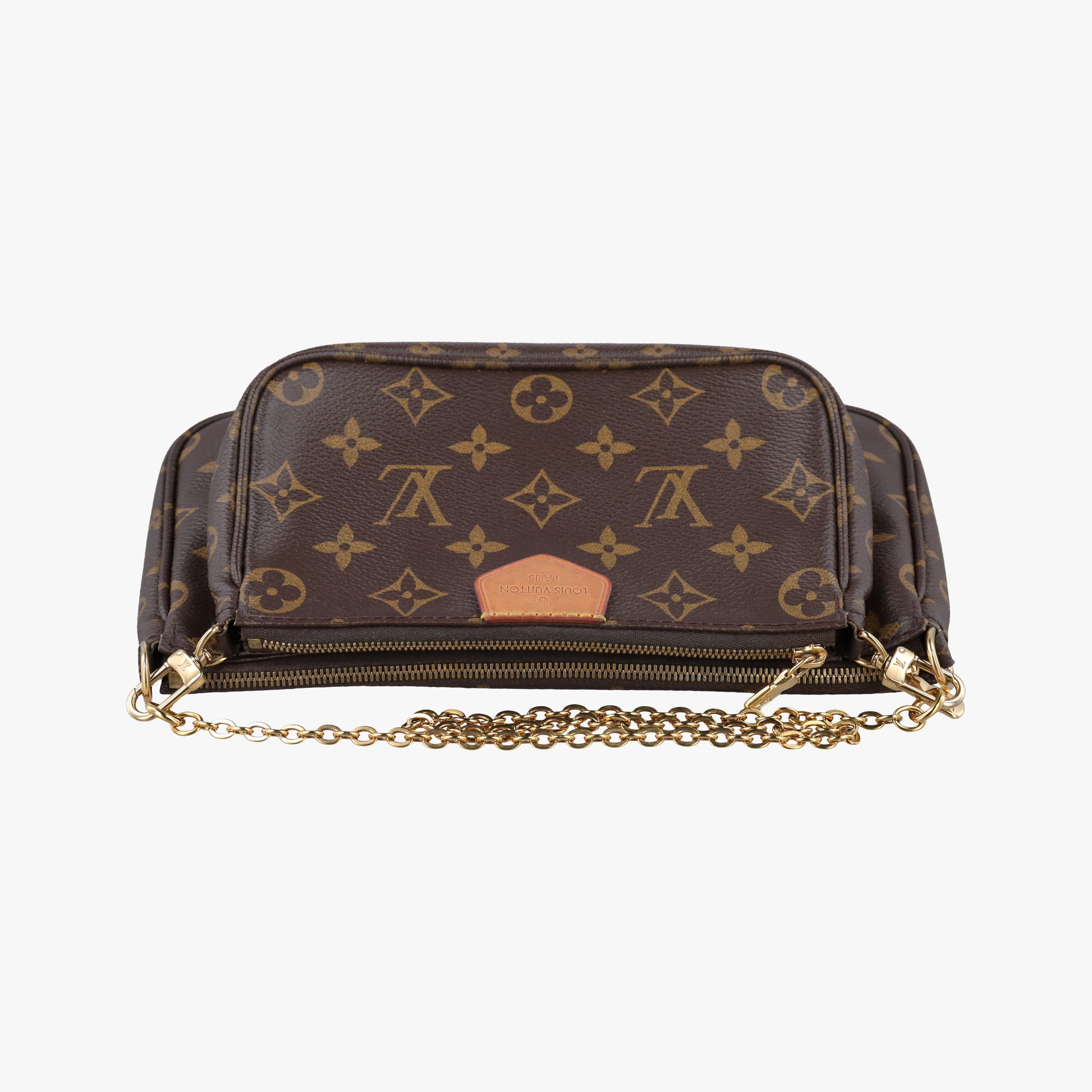 Multi Pochette Accessoir brown×khaki Monogram Canvas M44813 IC Chipミュルティ ポシェット アクセソワール モノグラム/ブラウン×カーキ モノグラムキャンバス M44813 ICチップ