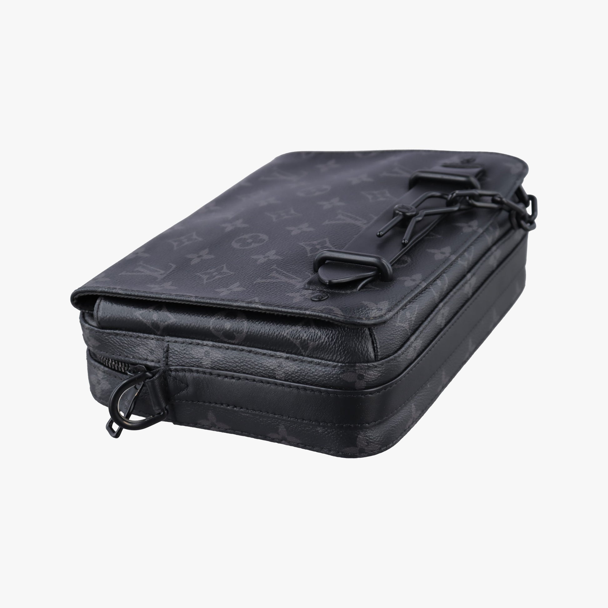 Steamer Messenger BLACK Monogram Eclipse M45585 IC Chipスティーマー メッセンジャー ブラック モノグラム エクリプス M45585 ICチップ