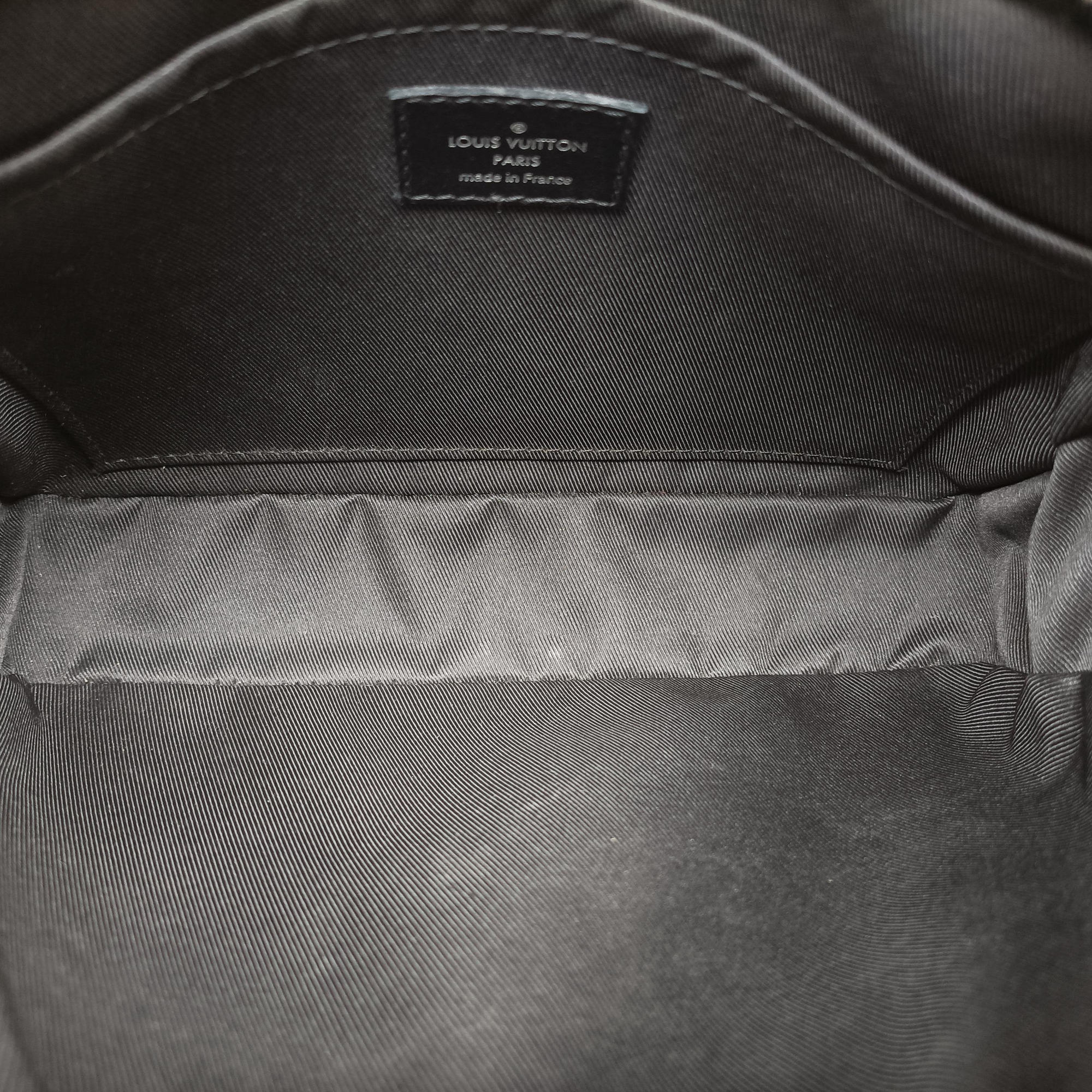 Steamer Messenger BLACK Monogram Eclipse M45585 IC Chipスティーマー メッセンジャー ブラック モノグラム エクリプス M45585 ICチップ