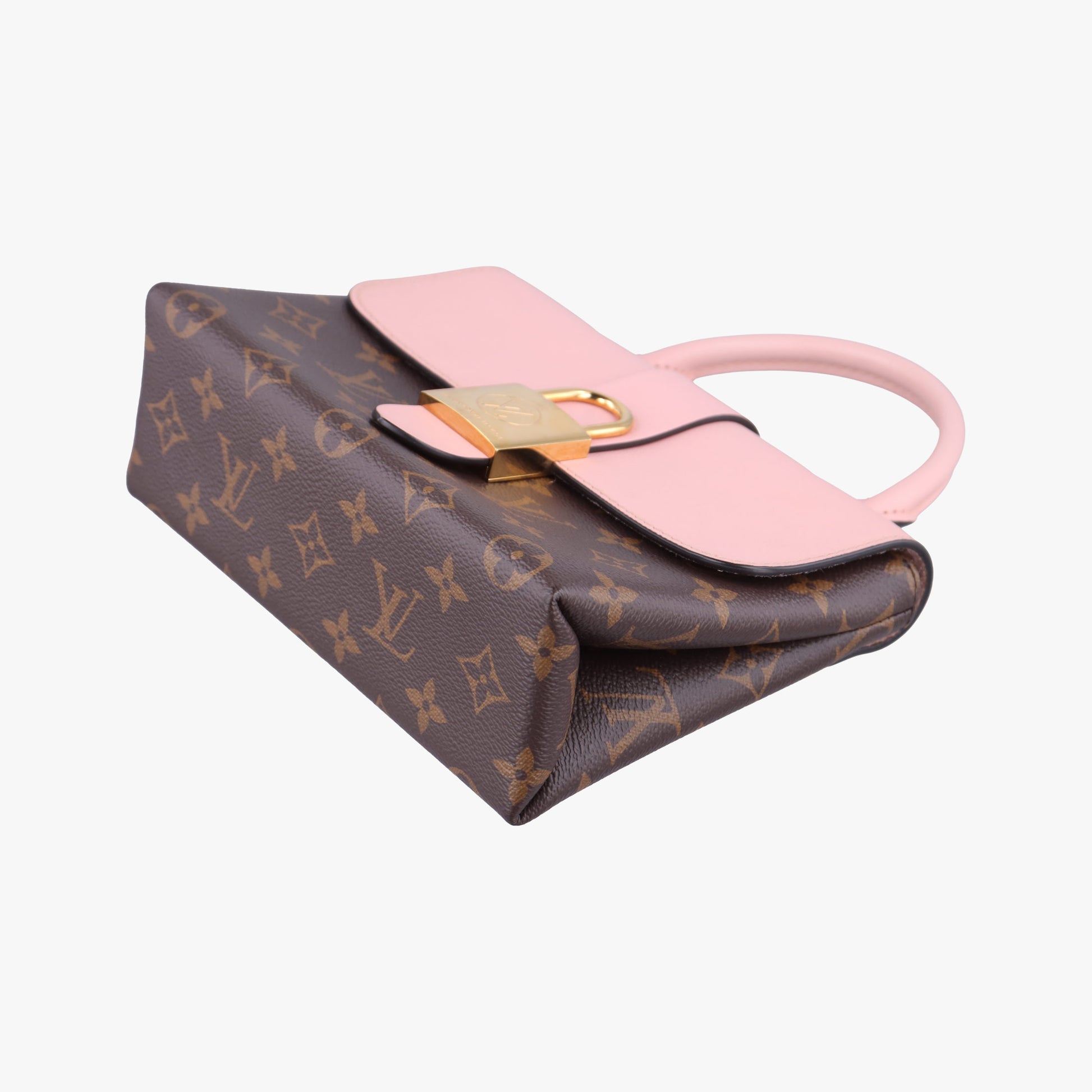 LOCKY BB Brown×ROSE POUDRE Monogram Canvas×calf leather M44080 FL2149 IC ChipロッキーBB モノグラム/ブラウン×ローズプードル モノグラムキャンバス×カーフレザー M44080 FL2149 ICチップ