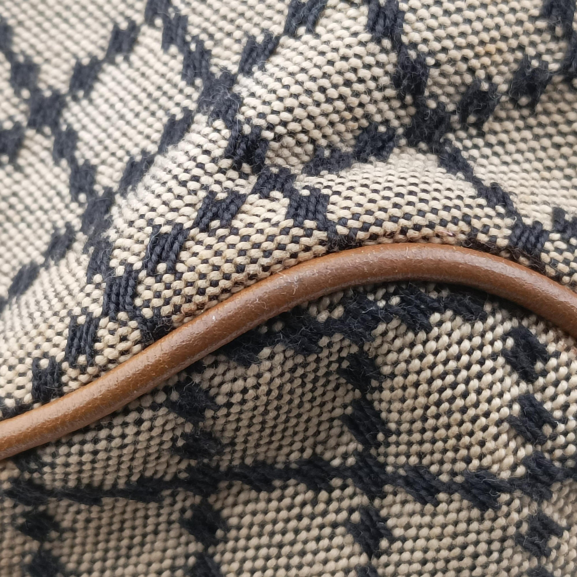 Sukey GUCCISSIMA Brown x Beige canvas×leather 223974 C8210924スーキー ディアマンテ ブラウン x ベージュ キャンバス×レザー 223974 C8210924