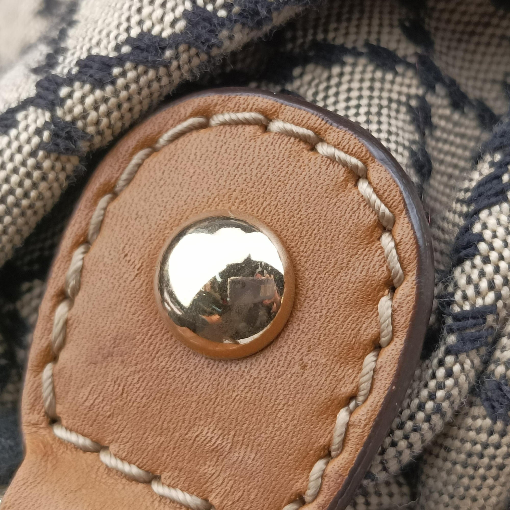 Sukey GUCCISSIMA Brown x Beige canvas×leather 223974 C8210924スーキー ディアマンテ ブラウン x ベージュ キャンバス×レザー 223974 C8210924