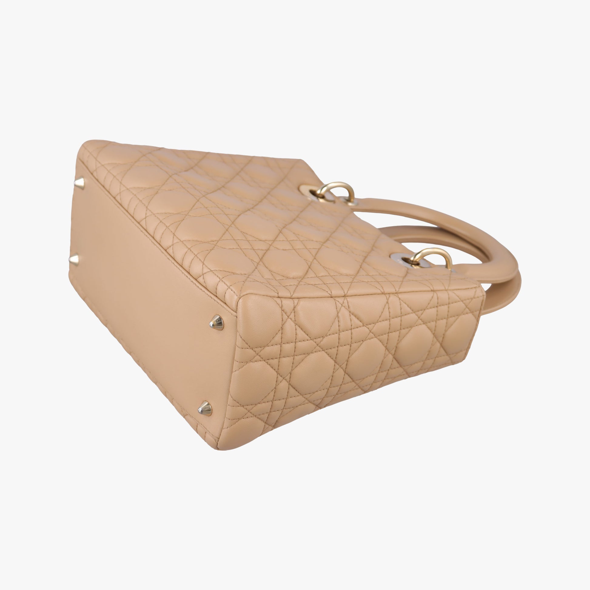 Lady Dior Beige lambskin 96-MA-0151レディディオール ベージュ ラムスキン 96-MA-0151