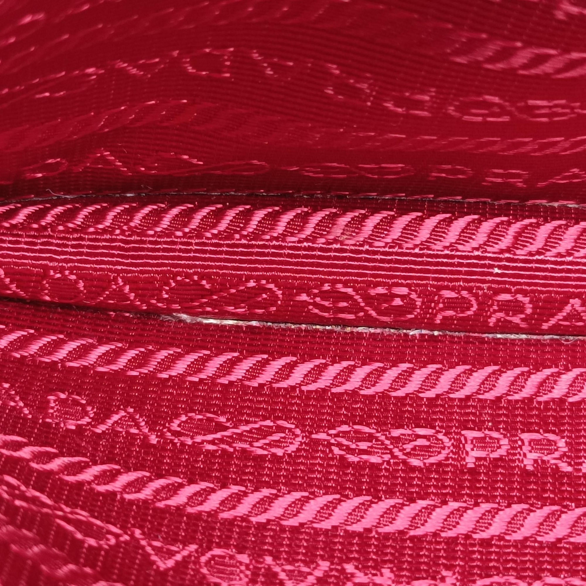 heart lock Red Saffiano Leather 62Bハートロック レッド サフィアーノレザー 62B