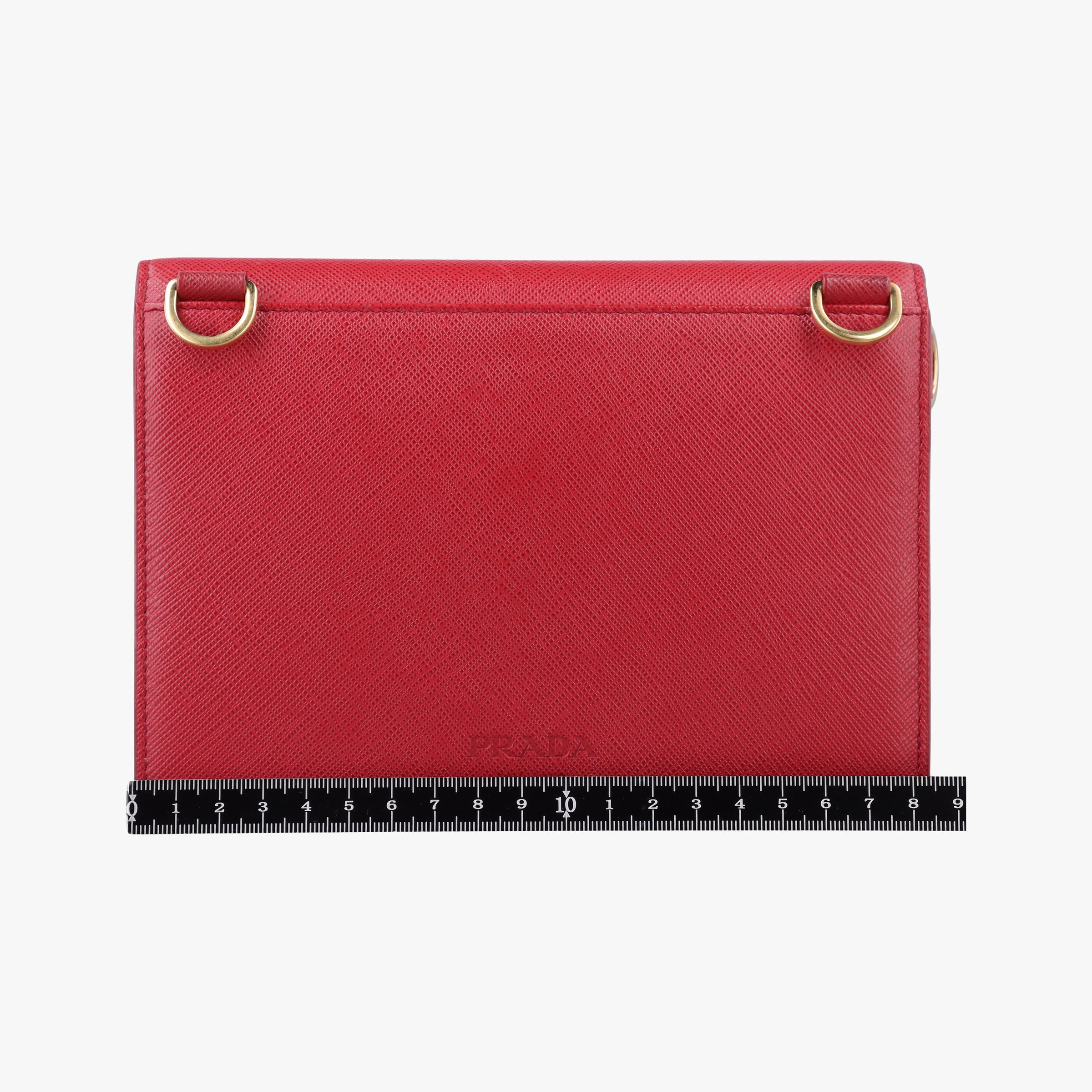 heart lock Red Saffiano Leather 62Bハートロック レッド サフィアーノレザー 62B