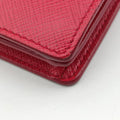 heart lock Red Saffiano Leather 62Bハートロック レッド サフィアーノレザー 62B