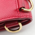 heart lock Red Saffiano Leather 62Bハートロック レッド サフィアーノレザー 62B