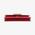 heart lock Red Saffiano Leather 62Bハートロック レッド サフィアーノレザー 62B