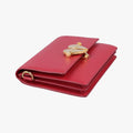 heart lock Red Saffiano Leather 62Bハートロック レッド サフィアーノレザー 62B