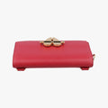 heart lock Red Saffiano Leather 62Bハートロック レッド サフィアーノレザー 62B