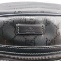 GG Imprime Messenger Black PVC coated canvas 201448 D6362378GGインプリメ メッセンジャー ブラック PVCコーティングキャンバス 201448 D6362378