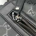 GG Imprime Messenger Black PVC coated canvas 201448 D6362378GGインプリメ メッセンジャー ブラック PVCコーティングキャンバス 201448 D6362378