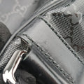 GG Imprime Messenger Black PVC coated canvas 201448 D6362378GGインプリメ メッセンジャー ブラック PVCコーティングキャンバス 201448 D6362378