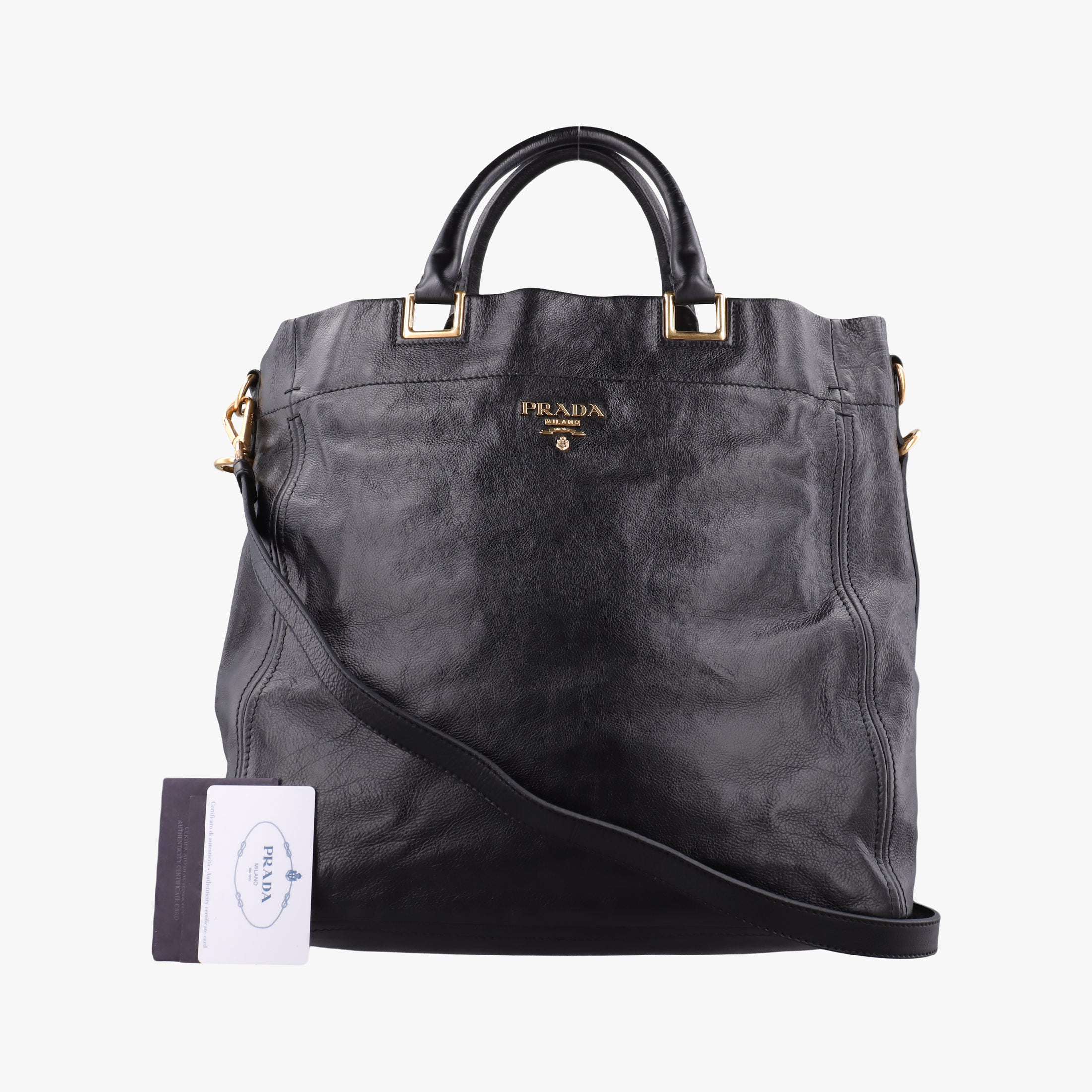 Soft Shopping Black Leather 214ソフトショッピング ブラック レザー 214
