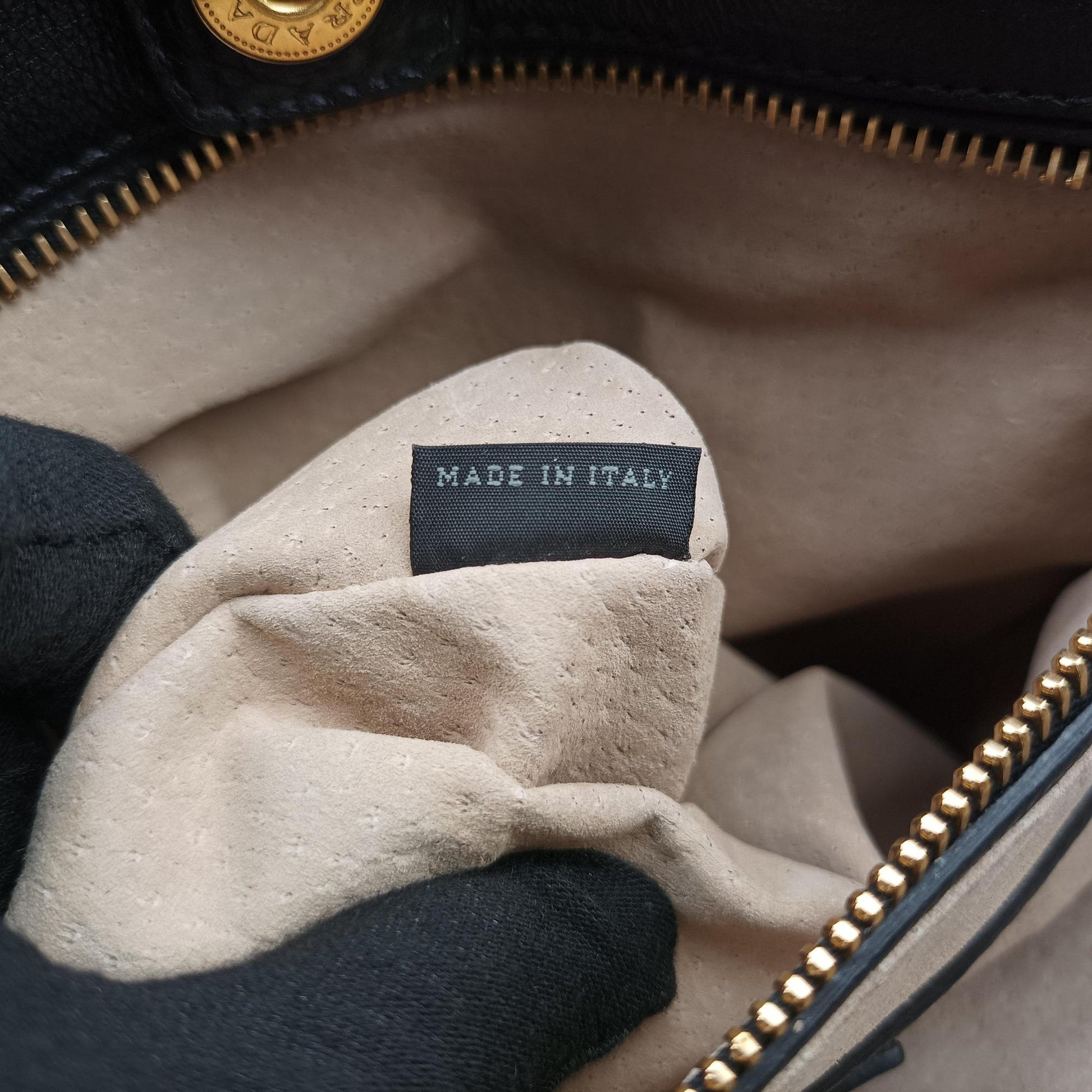 Soft Shopping Black Leather 214ソフトショッピング ブラック レザー 214