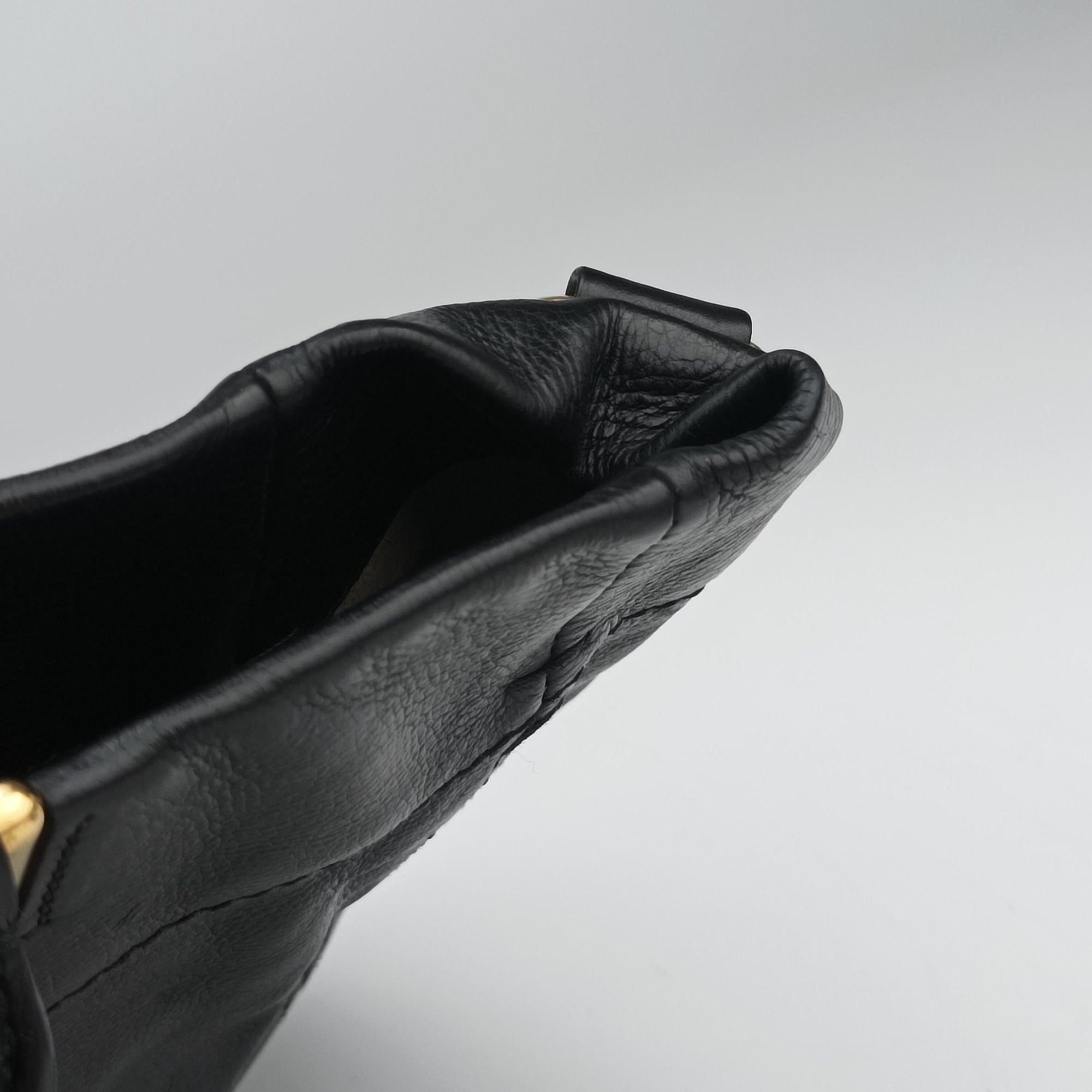 Soft Shopping Black Leather 214ソフトショッピング ブラック レザー 214