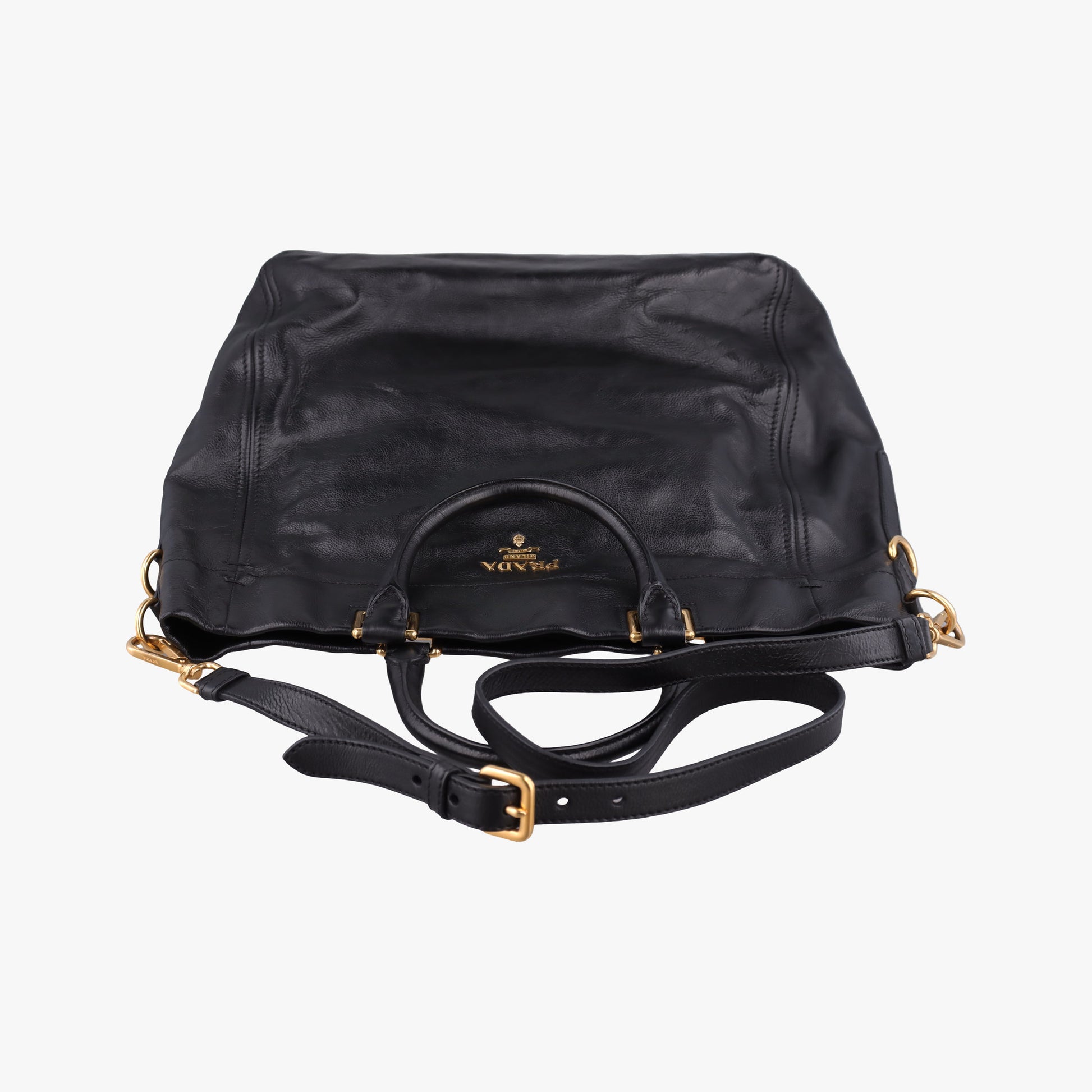 Soft Shopping Black Leather 214ソフトショッピング ブラック レザー 214