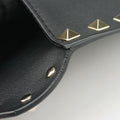 Rockstud Envelope Wallet Black leather TV-PP87BOL2ロックスタッド エンベロープウォレット ブラック レザー TV-PP87BOL2