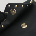 Rockstud Envelope Wallet Black leather TV-PP87BOL2ロックスタッド エンベロープウォレット ブラック レザー TV-PP87BOL2