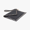Rockstud Envelope Wallet Black leather TV-PP87BOL2ロックスタッド エンベロープウォレット ブラック レザー TV-PP87BOL2