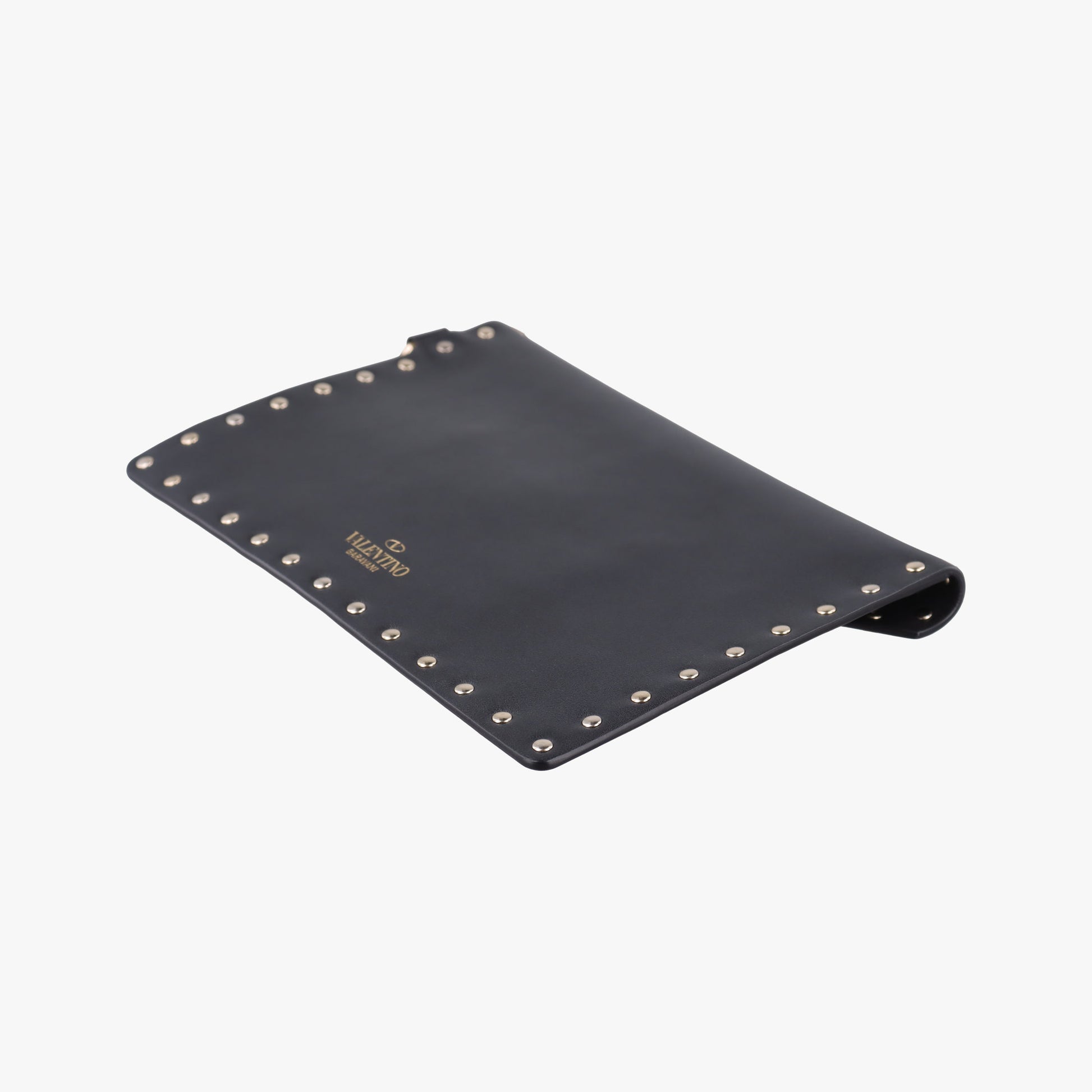 Rockstud Envelope Wallet Black leather TV-PP87BOL2ロックスタッド エンベロープウォレット ブラック レザー TV-PP87BOL2